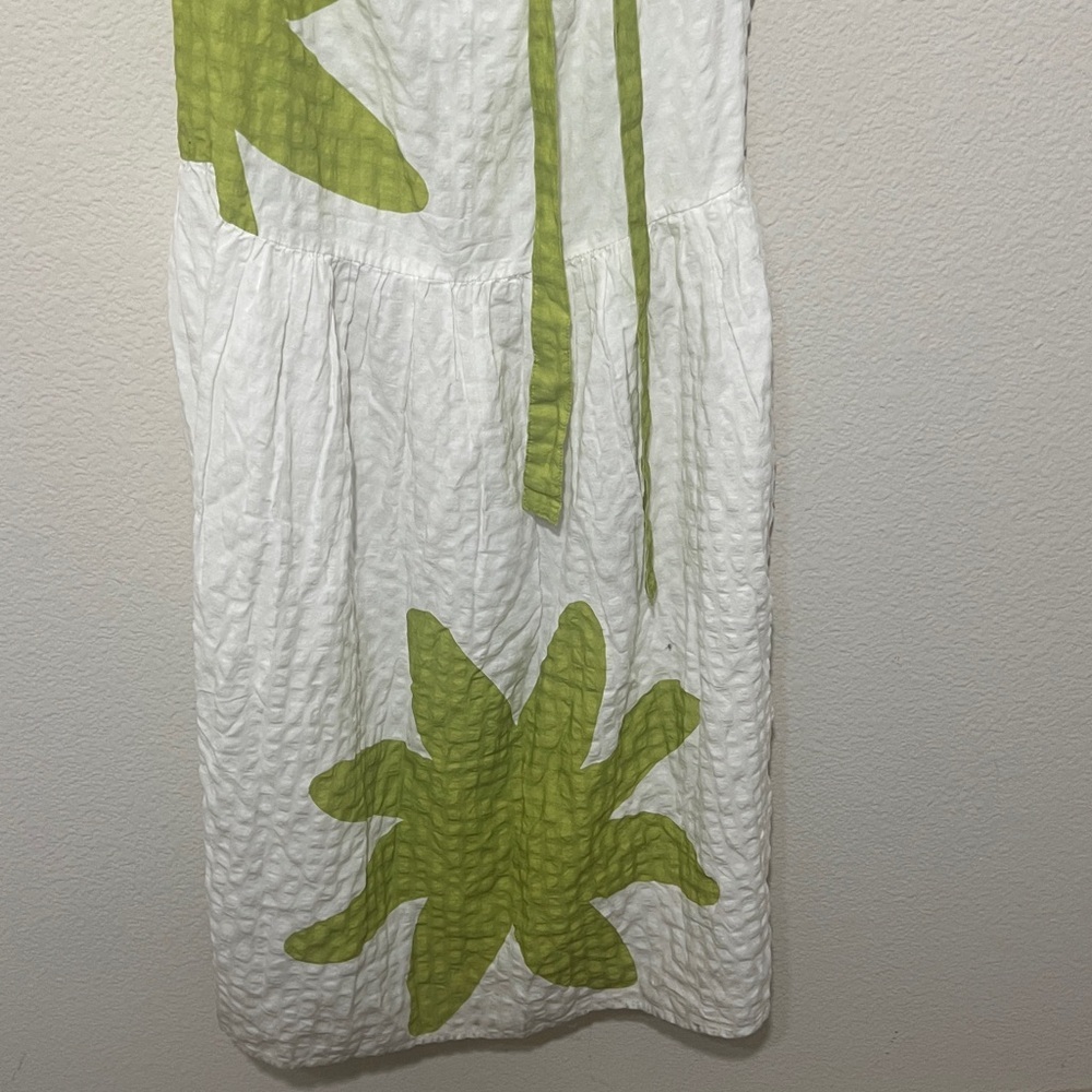 Anthropologie dress MIDI Sz M CELANDINE SLEEVELESS summer vacay resortwear - Picture 7 of 13